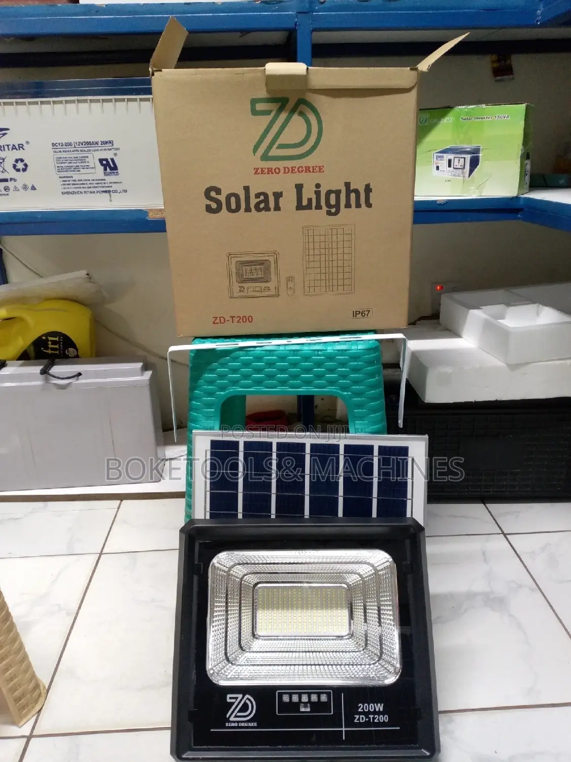 Solar Floodlight 200 Watts