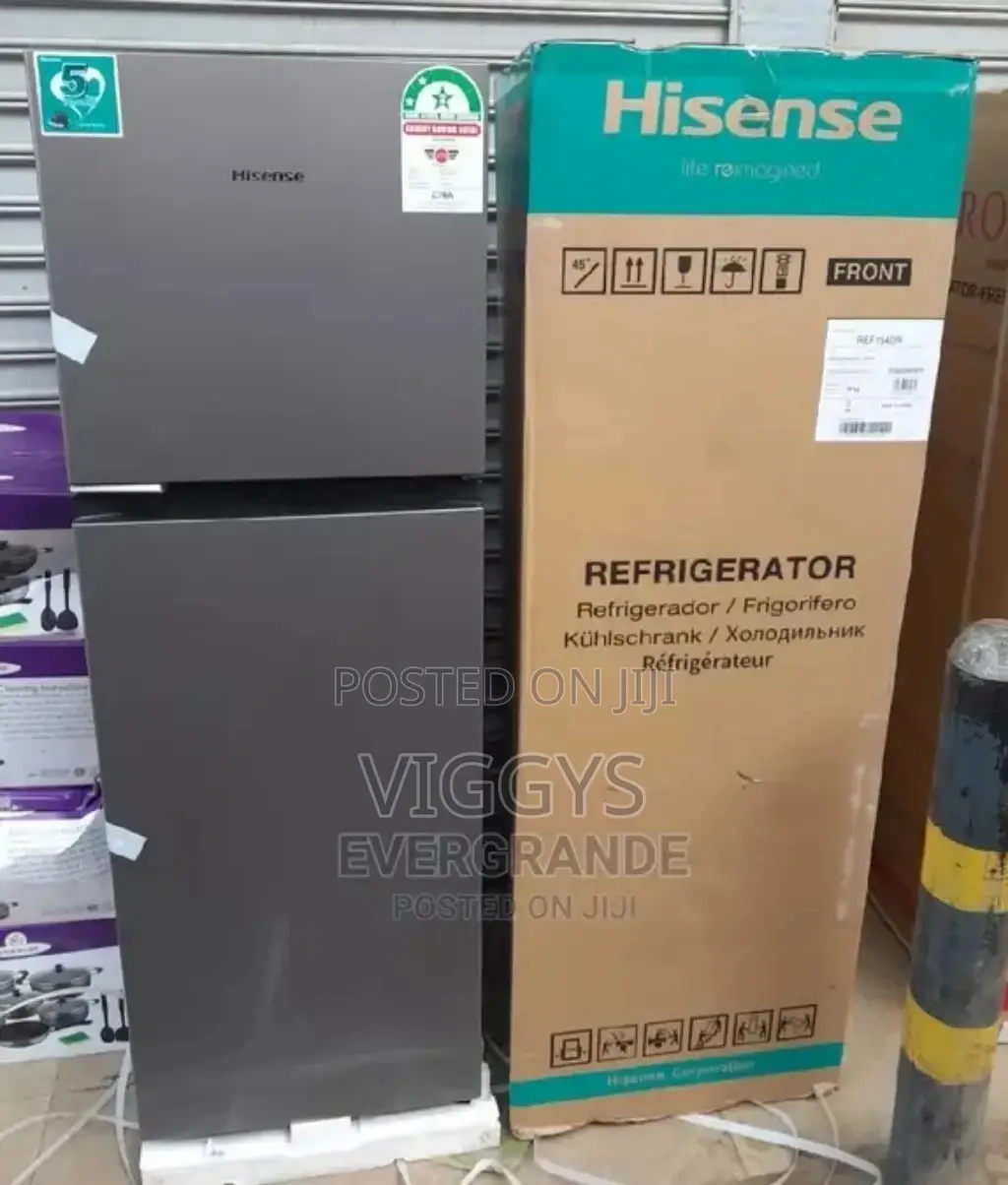 Double Door Fridge Hisence 154