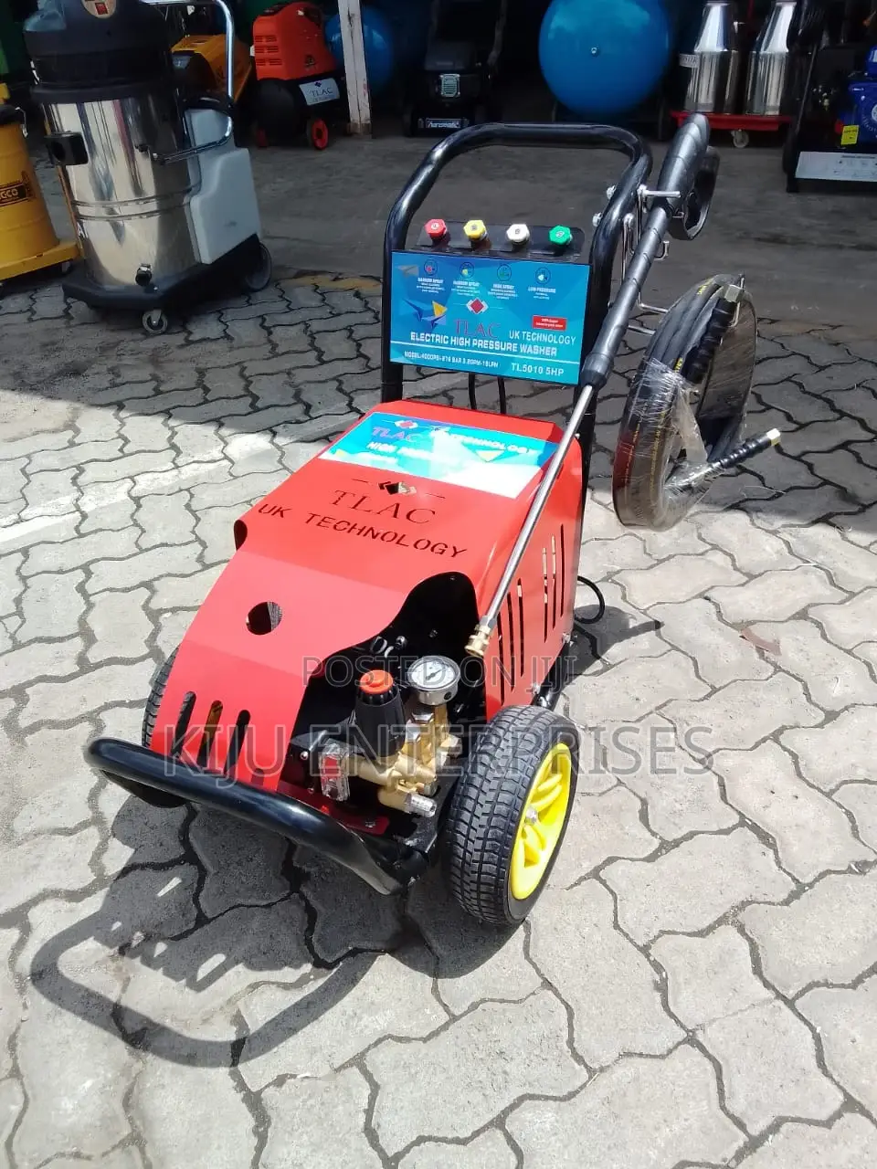 Electric Powered Carwash Machines 4000psi