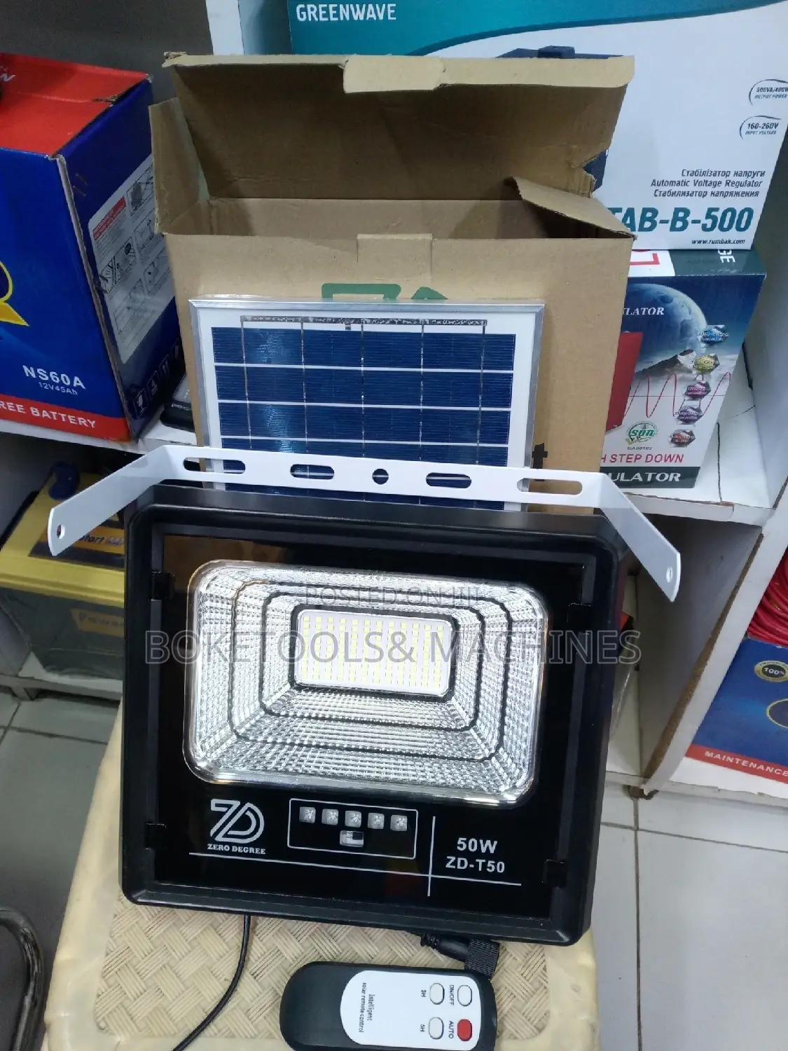 Solar Floodlight 50watts