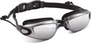 Swimming Goggles With Earbuds - Silicone