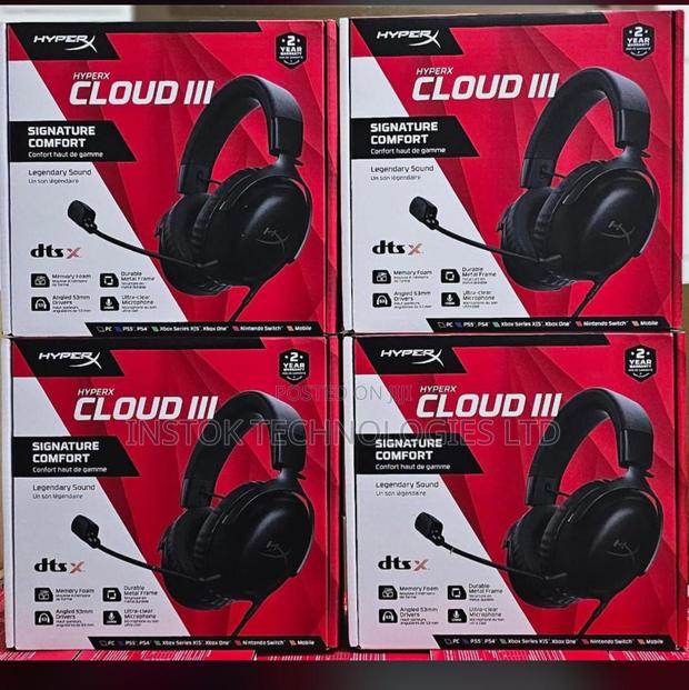 Hyperx Cloud III Wireless Gaming Headset - main view
