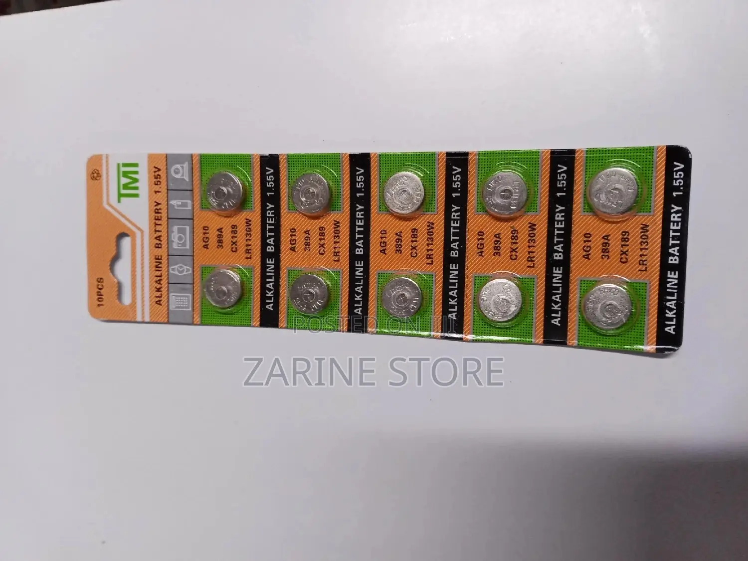 LR1130W Alkaline Battery 1.55v
