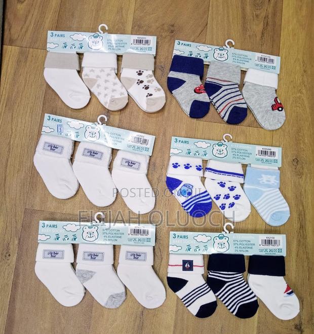 3pcs Cotton Socks Set - main view