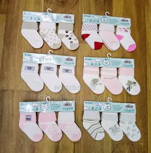 3pcs Cotton Socks Set