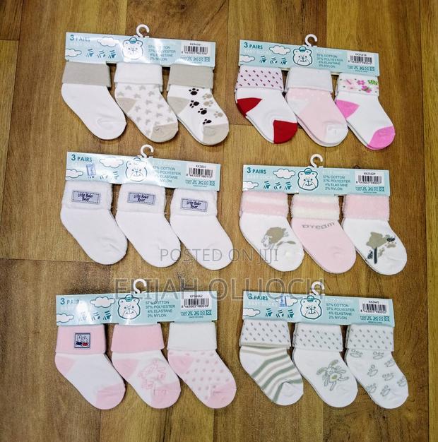 3pcs Cotton Socks Set - thumbnail 3