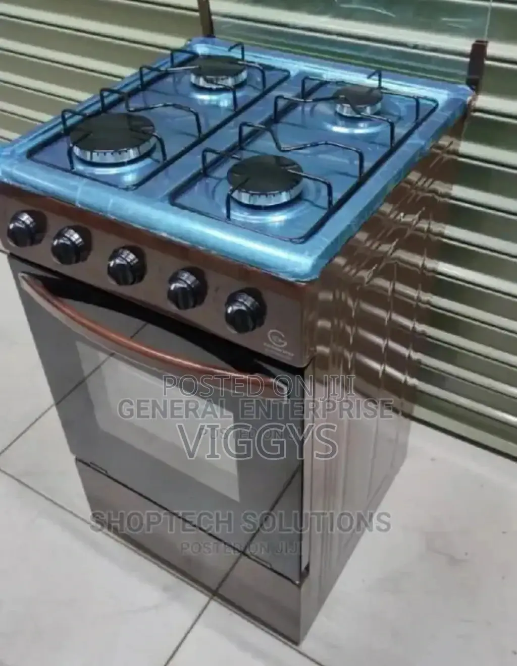 Eurochef Full Gas Cooker Electric Oven