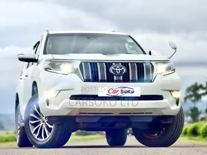 Toyota Land Cruiser Prado 2018 Off white