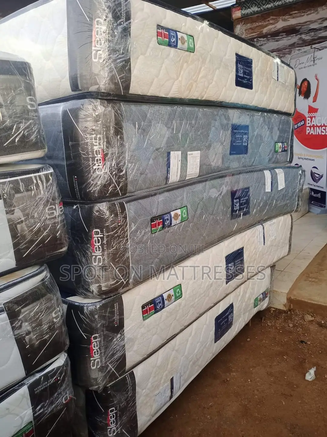 Toptier 12inch Orthopaedic Spring Mattresses - Built to Last