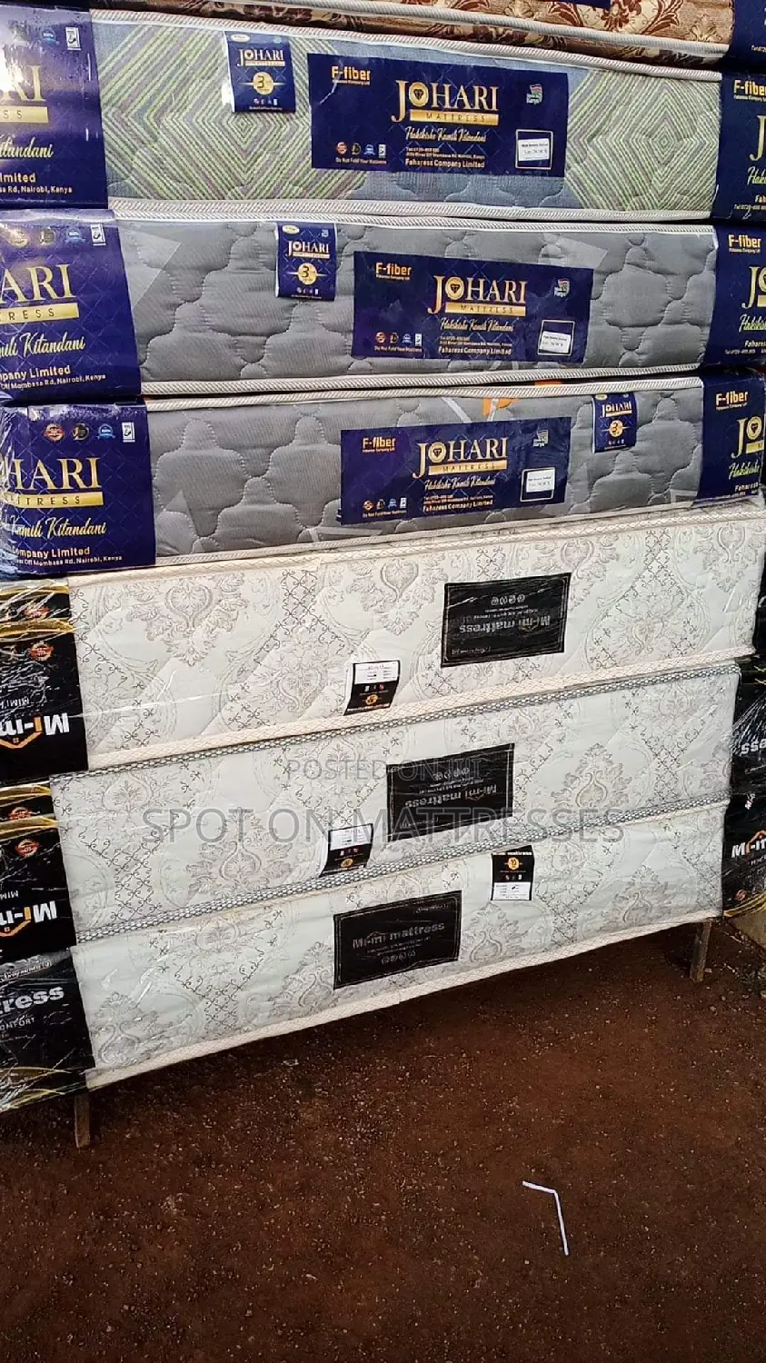 5by6 10inch Spring Mattresses (10years Warranty)