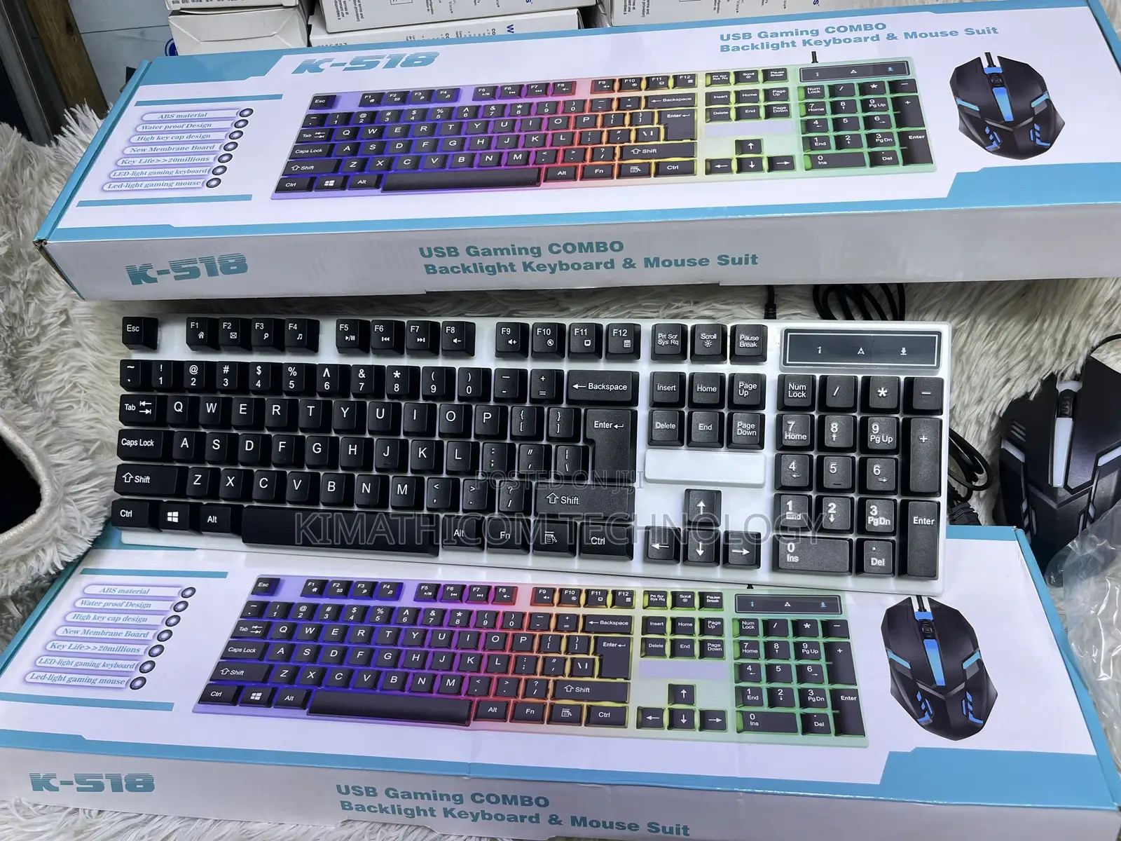 Gaming Wired Keyboard and Mouse