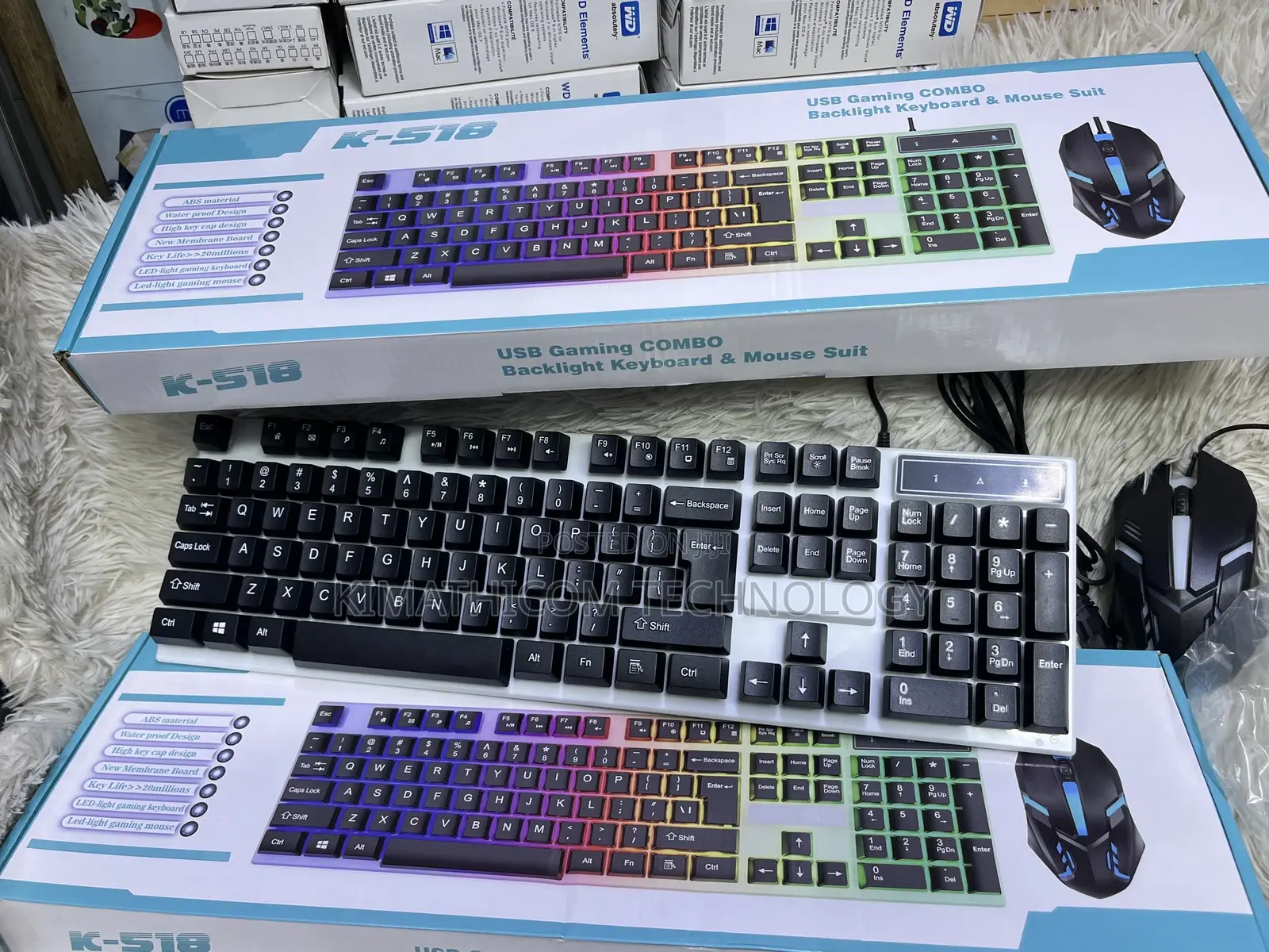 Gaming Wired Keyboard and Mouse