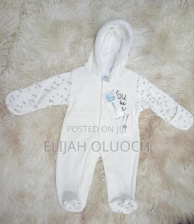 Fleece and Knitted Romper - main view