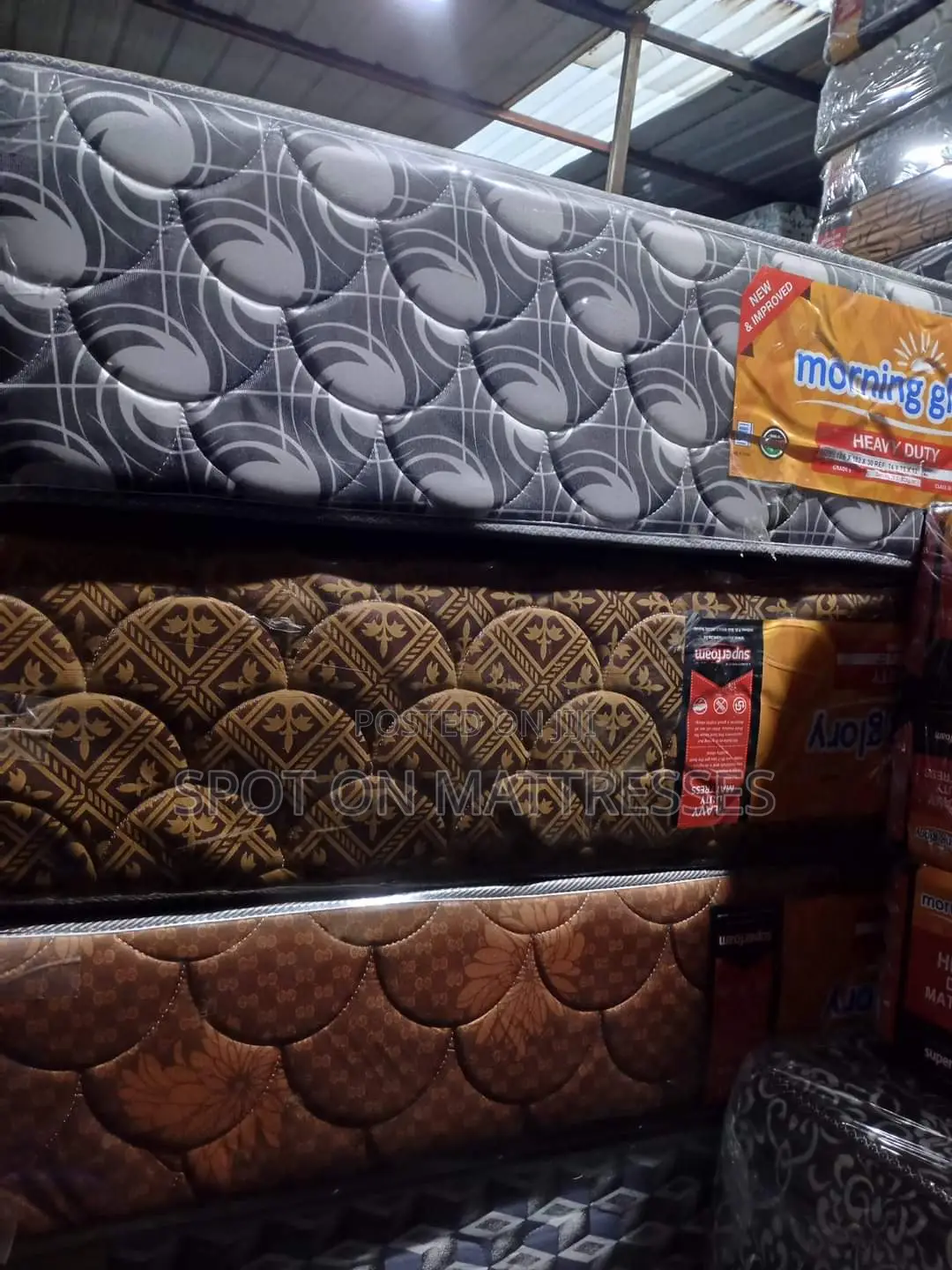 10inch Heavy Duty Quilted Mattresses.