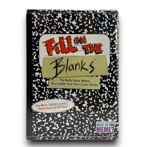 Fill in the Blanks Game - main view