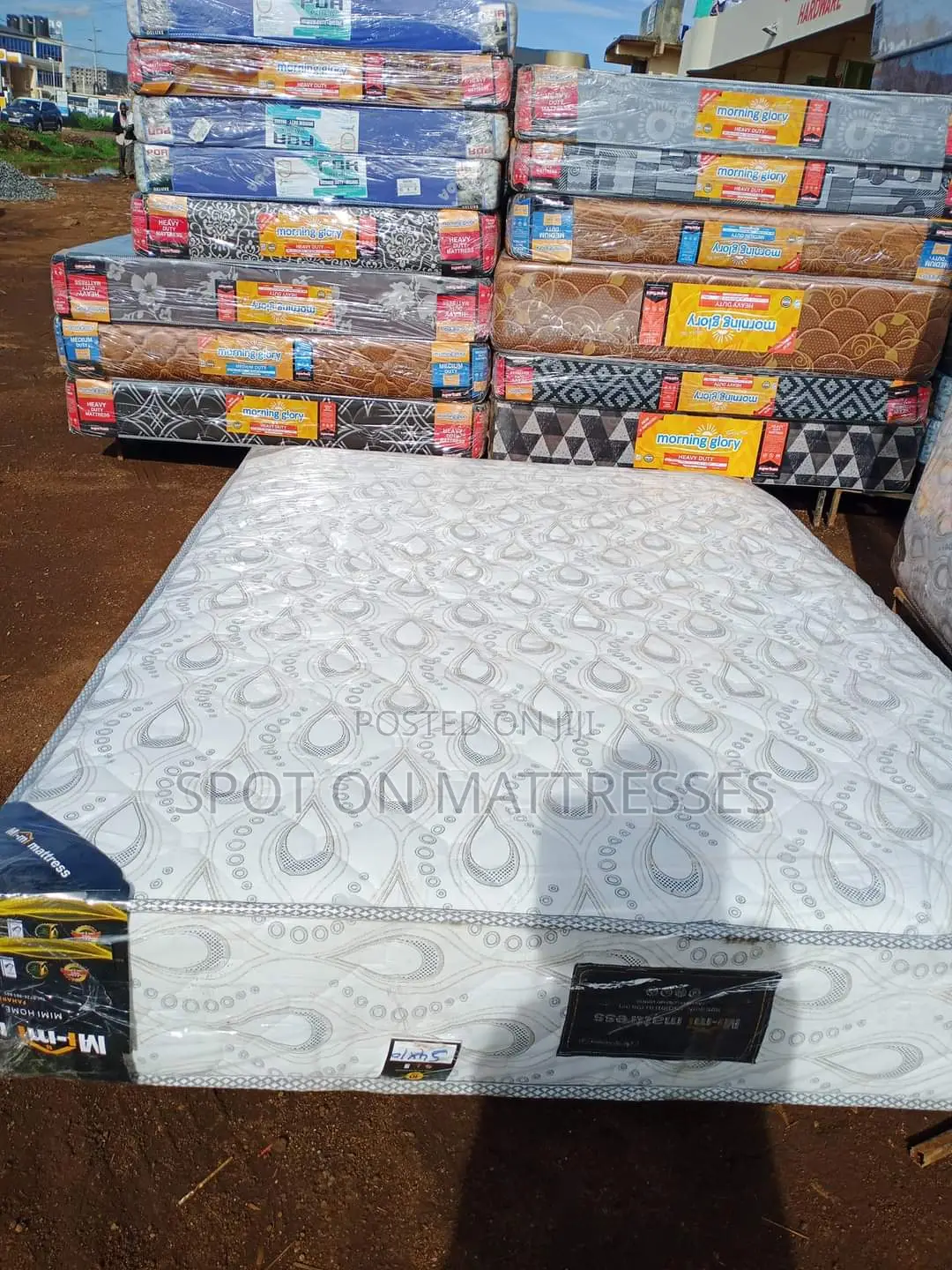 5by6 10inch Spring Mattresses + Free Delivery! 