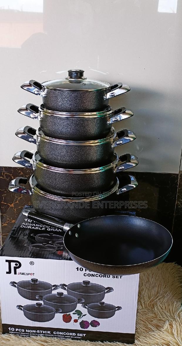 Non Stick James Pot Cookware 11 Pieces