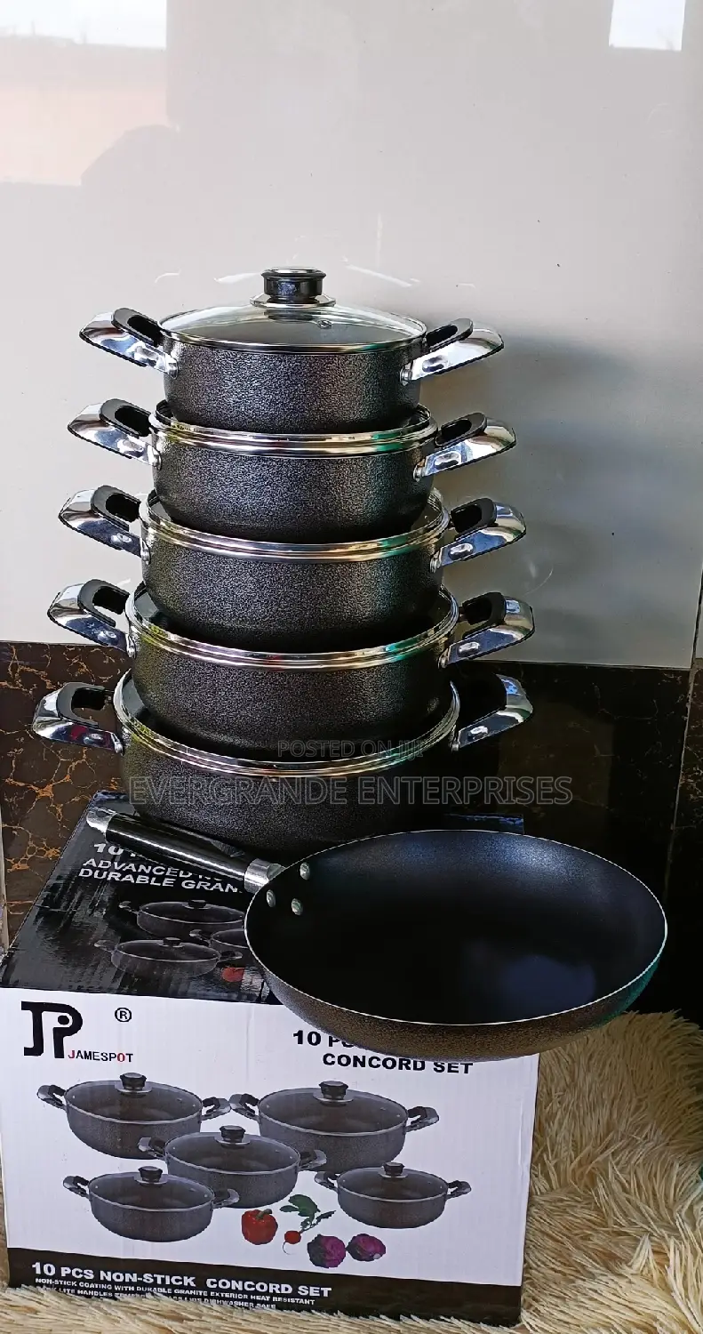 Non Stick James Pot Cookware 11 Pieces