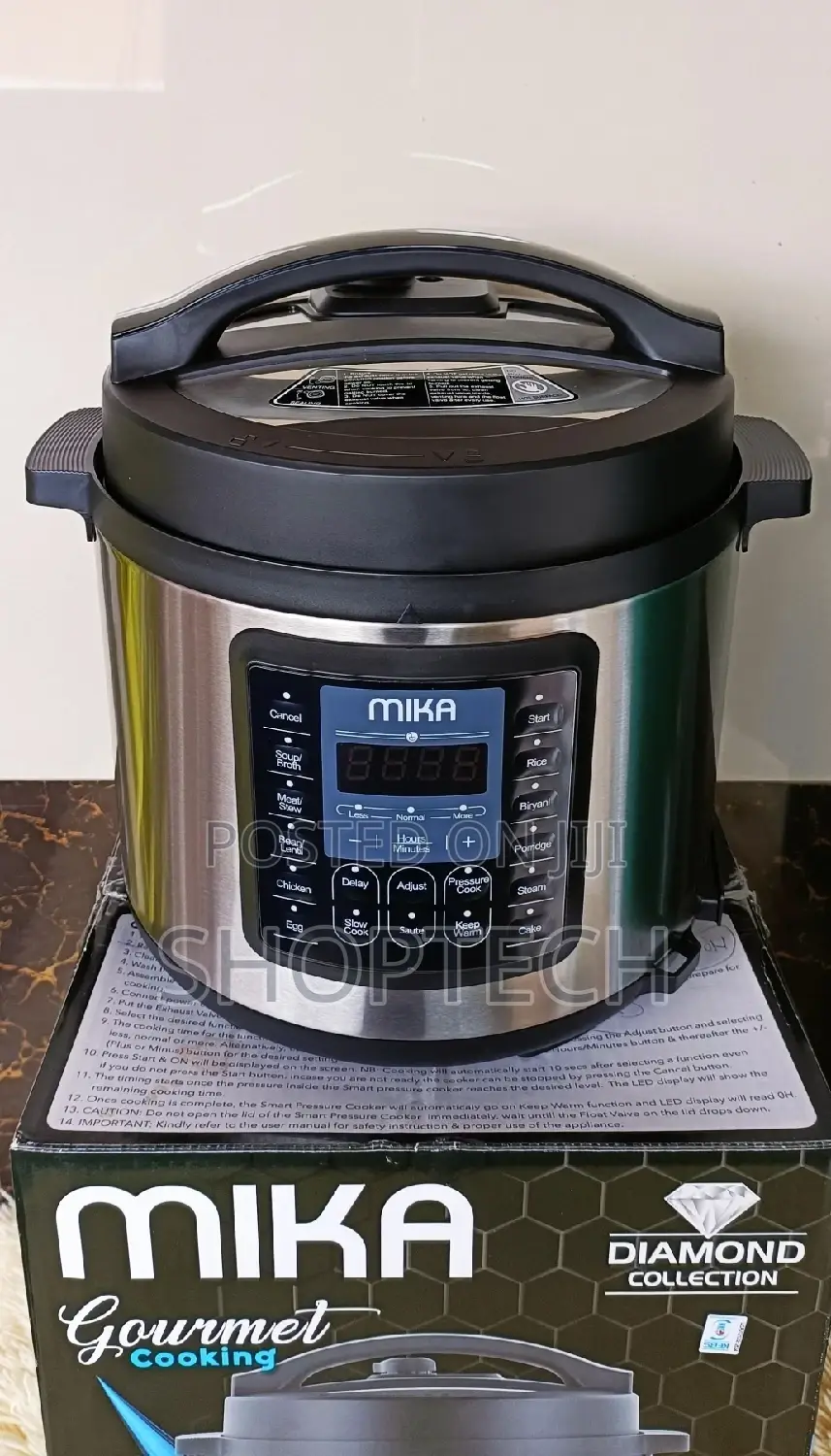 Mika 6ltr Electric Pressure Cooker