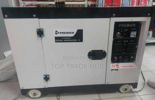 Premier Silent Diesel Backup Generator 12kva With ATS - main view