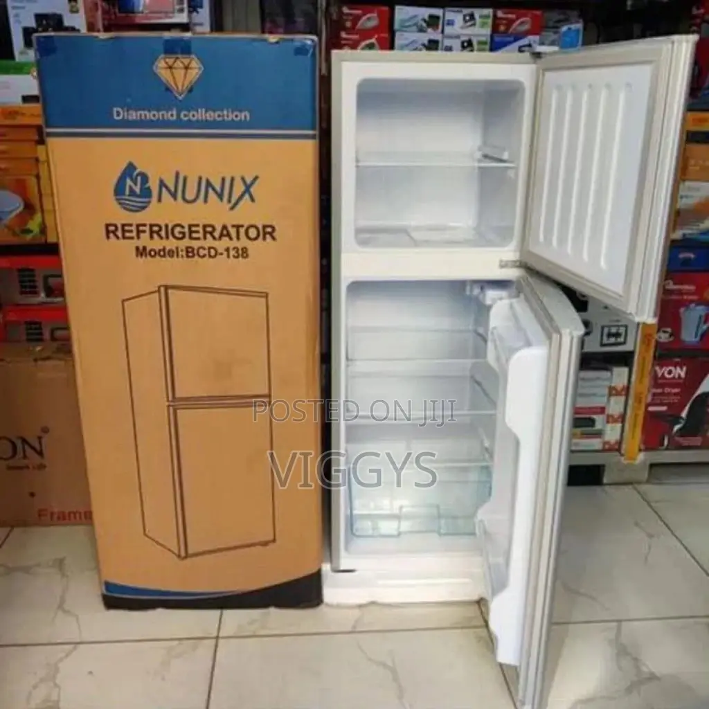 Nunix 140litre Double Door Fridge