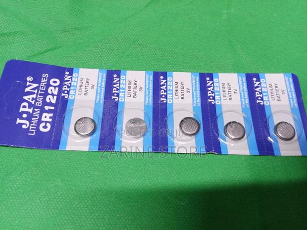 Lithium Batteries CR 1220 Available - main view