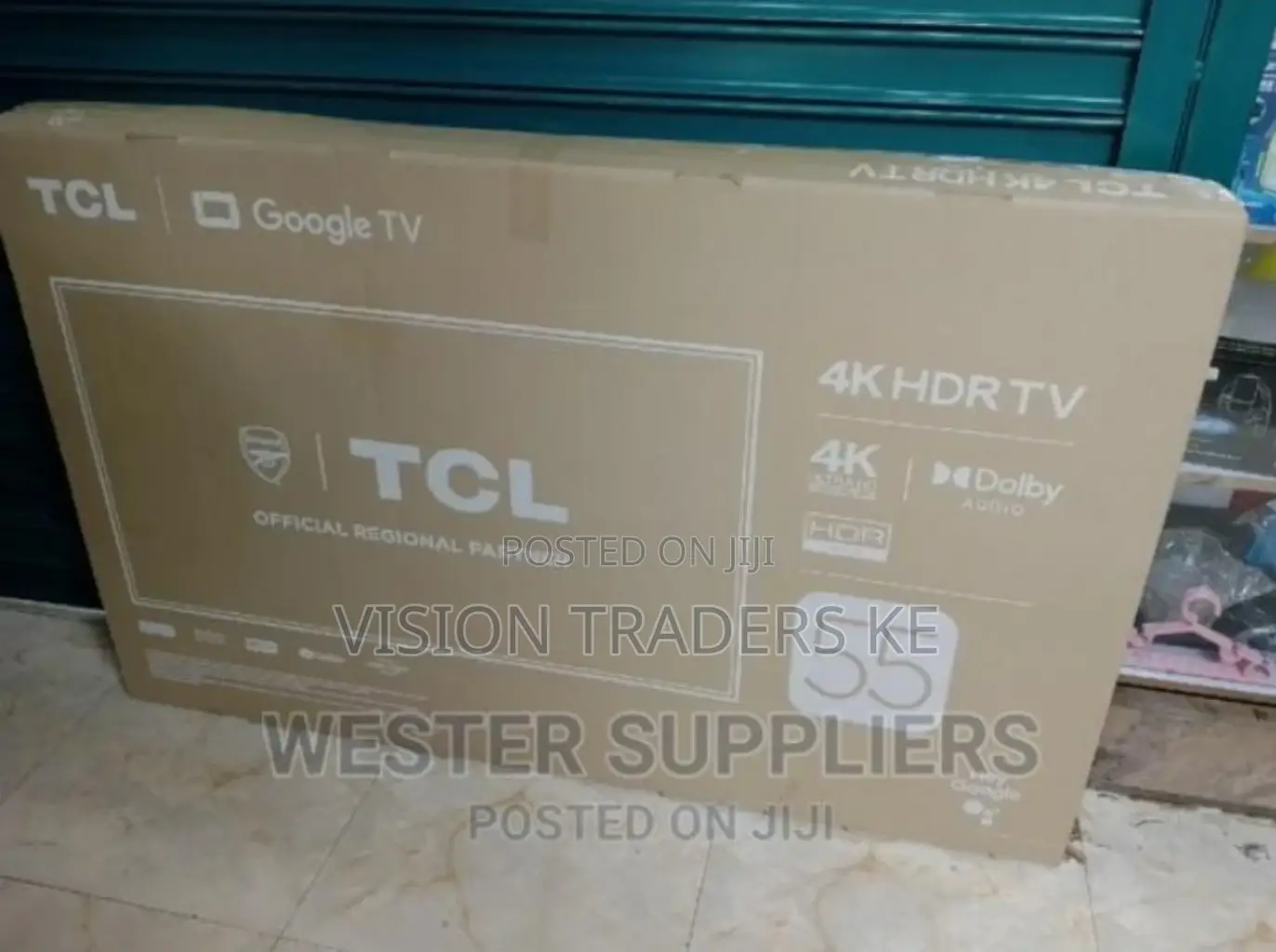 TCL 55 Inches P635 Google Frameless Tv HDR Tv✓