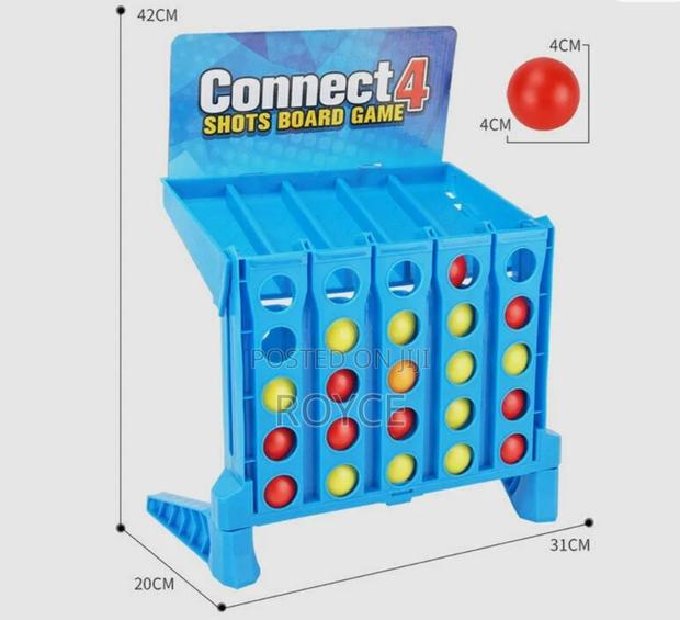The Connect 4-Shot Game - main view