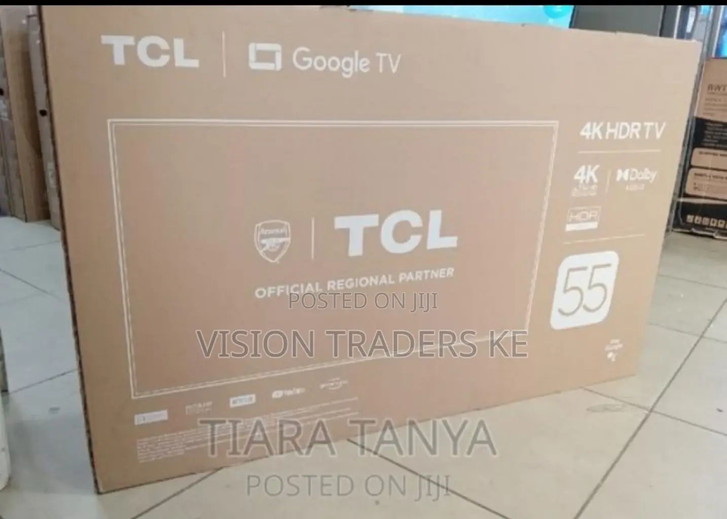 TCL 55 Inches P635 Google Frameless Tv HDR Tv