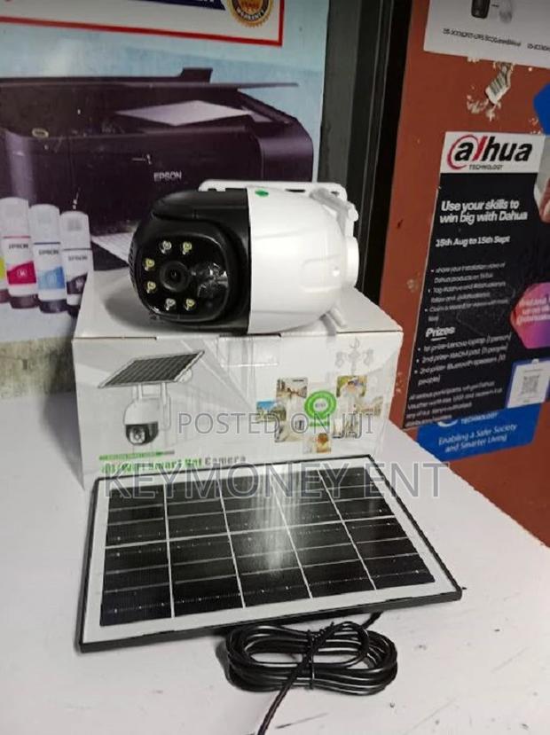 V380 Outdoor 4G Solar PTZ Wireless Camera With Remote Access