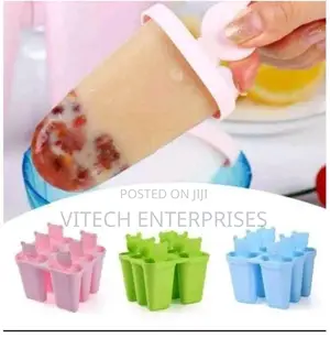 6 in 1 Set Ice Cream Mould Popsicle Maker Box