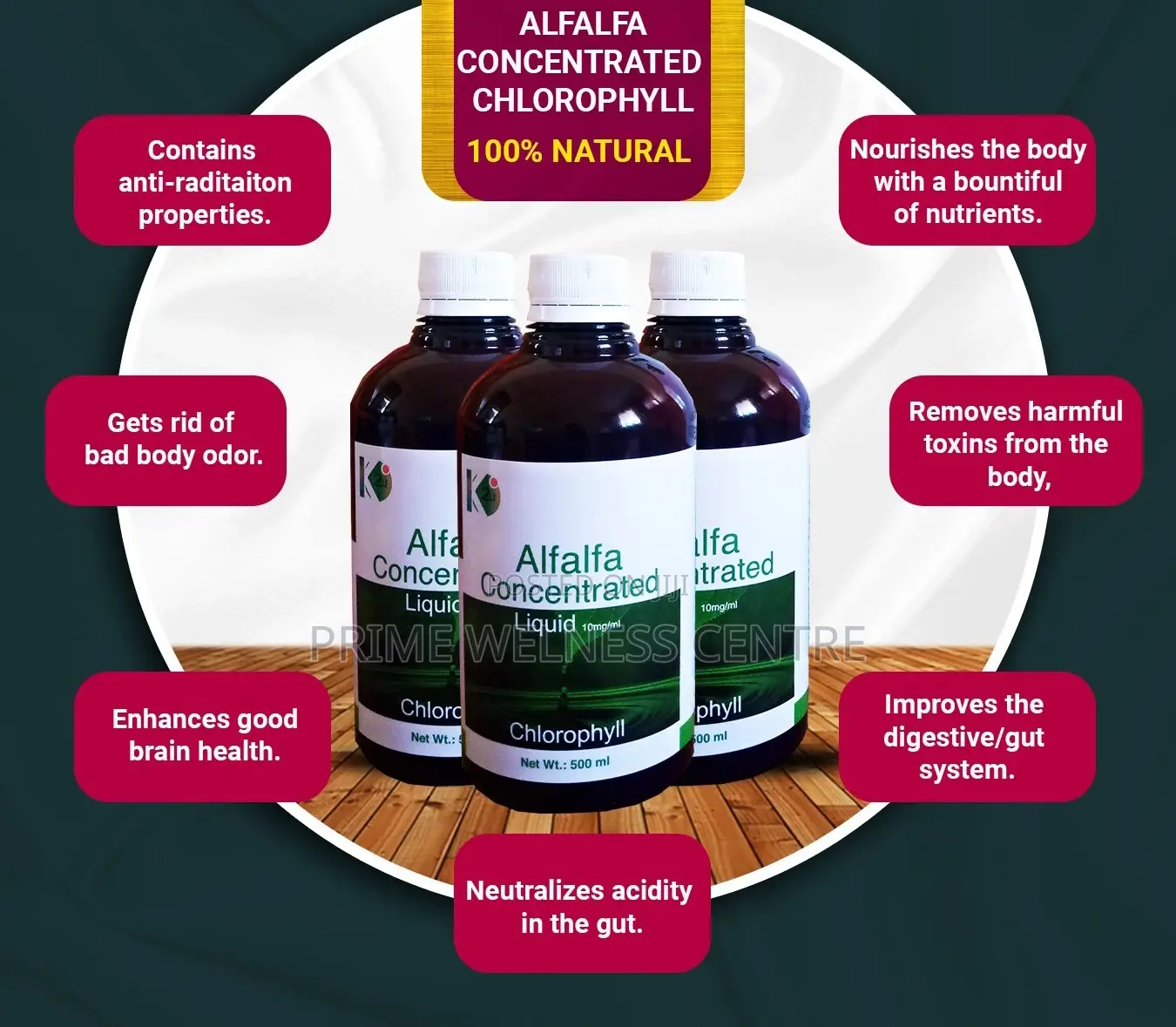 Alfalfa Concentrated Chlorophyl