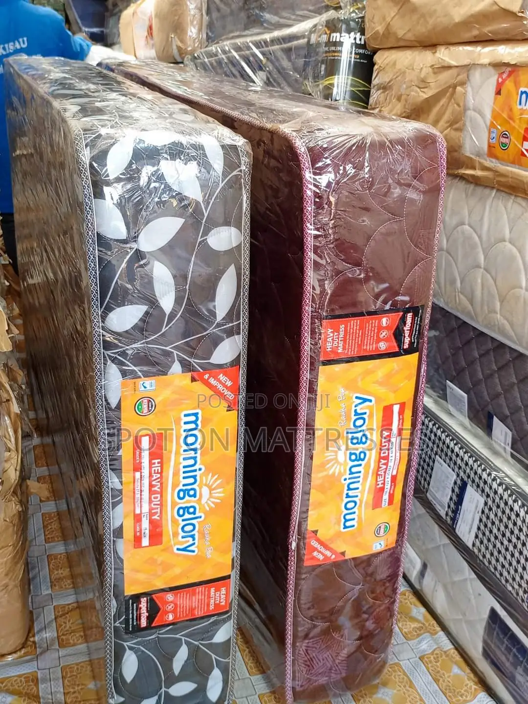4by6 10inch Superfoam HD Quilted Mattresses.
