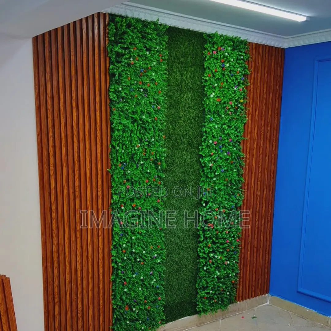 Artificial Floral Green Wall Hedges