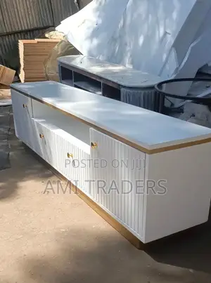 Tv Stand With Golden Stands