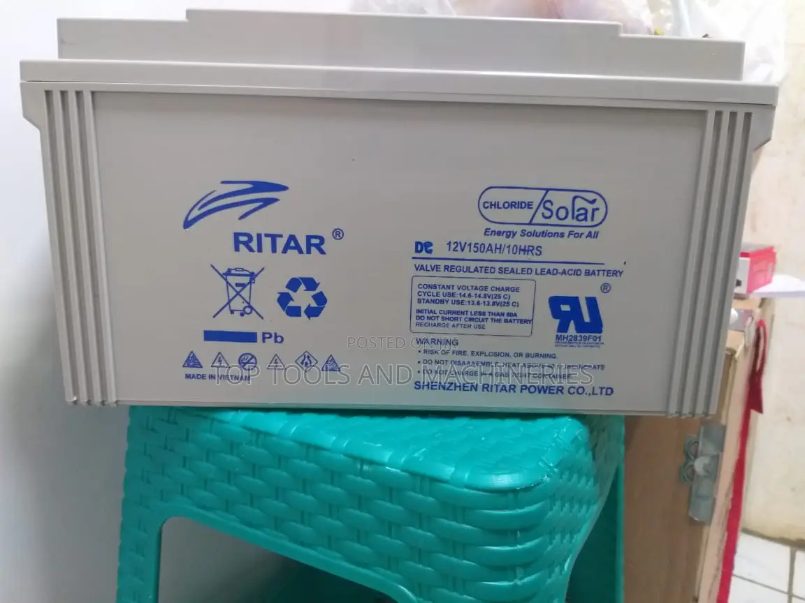 Ritar 12V 150ah Heavy Duty Solar Backup Battery