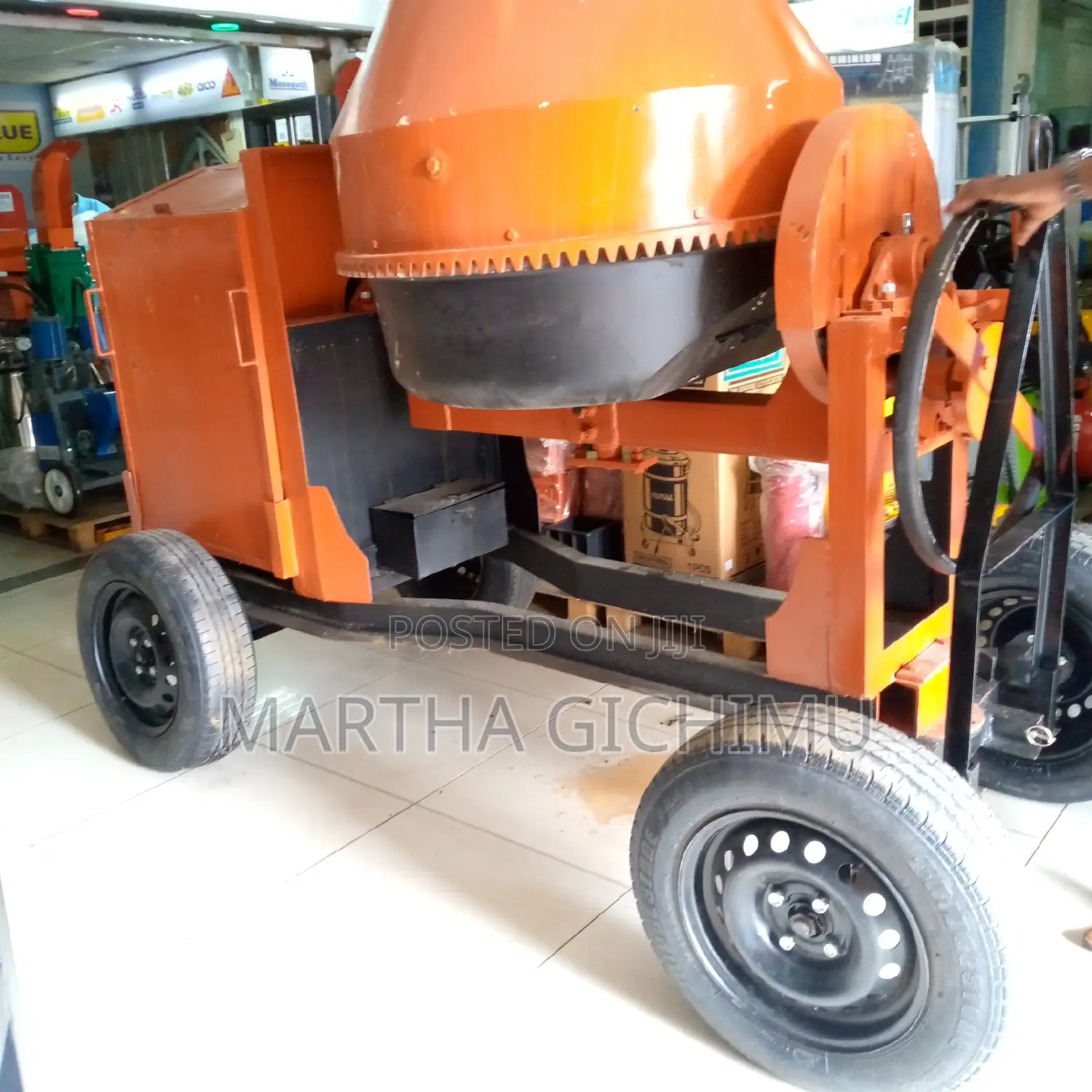 Heavy Duty Concrete Mixers 500l Natraj Indian