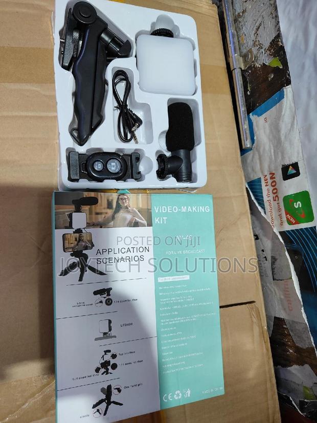 Mobile Phone Vedio Making Kit With Microphone Ay 49.