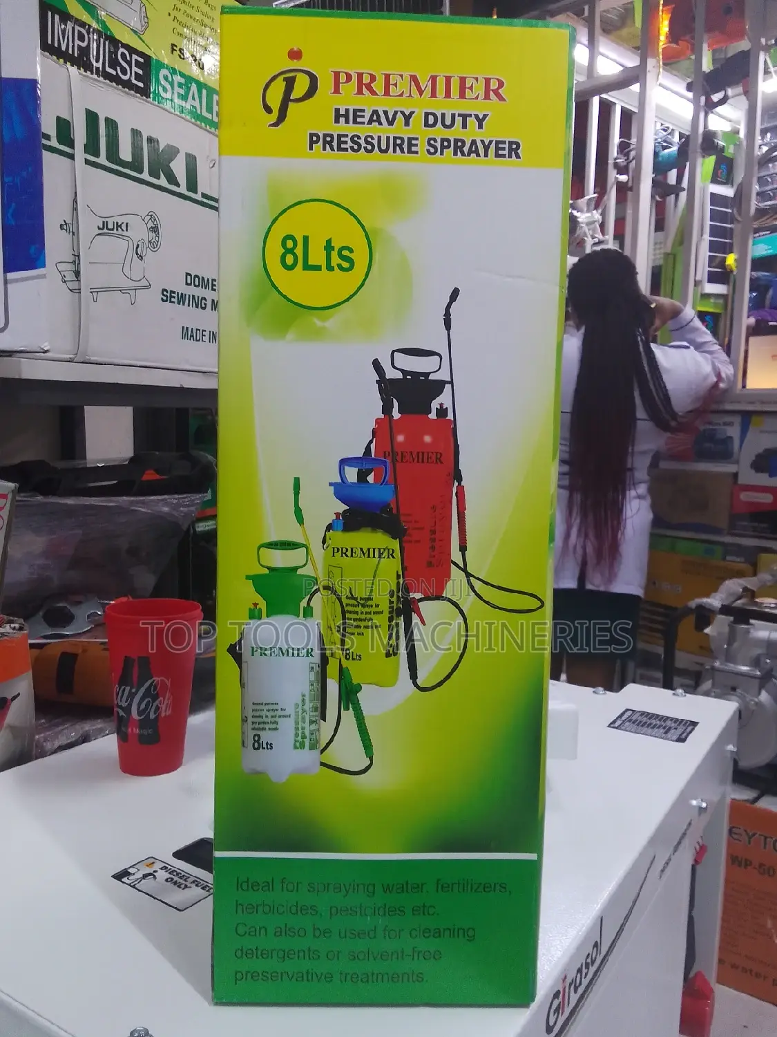 Premier Handpump High Pressure 8 Litres