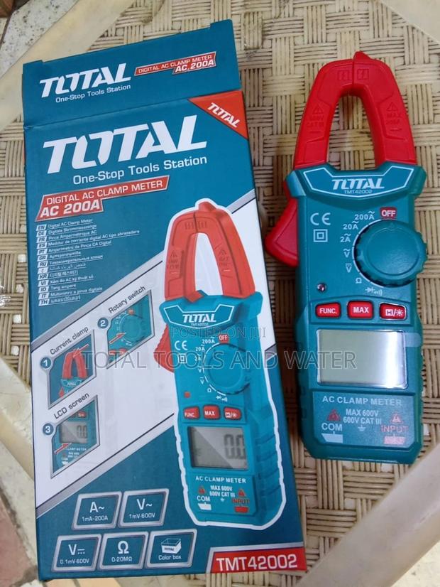Total Digital Clamp Meter 200A