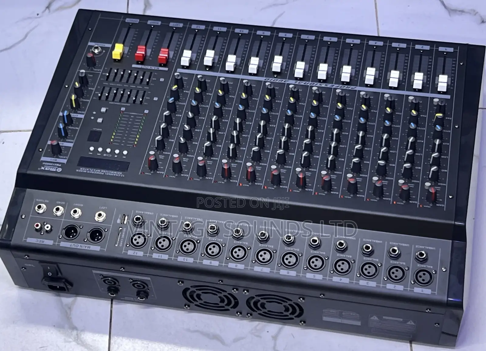 Max PMX1208DU 12 Channel Mixer With Bluetooth USB / New