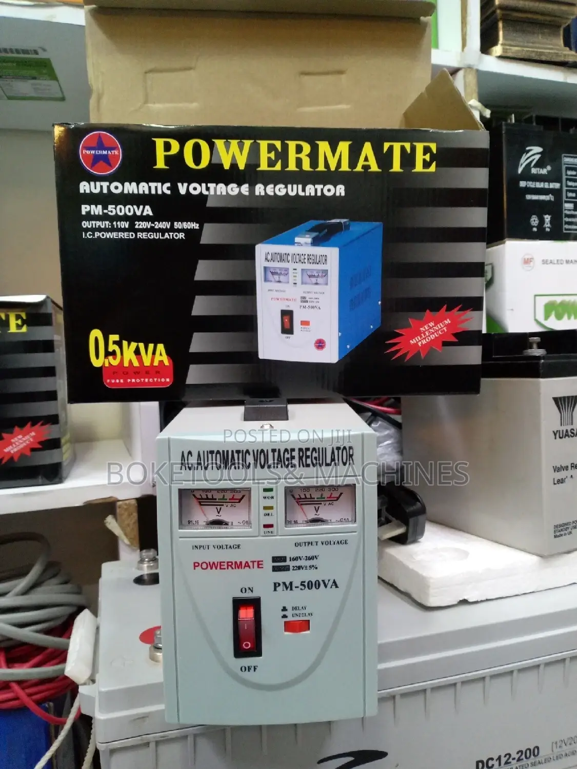 Stepdown/Automatic Voltage Regulator 500va