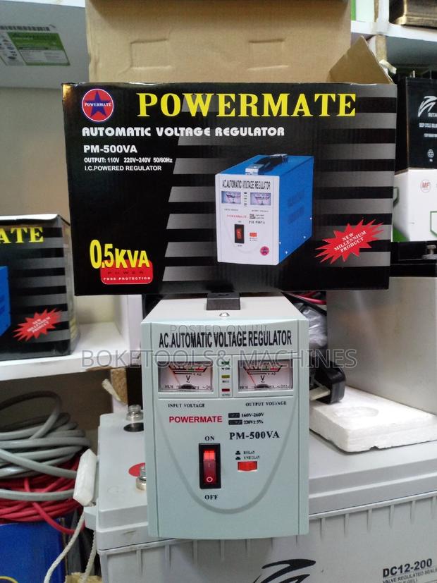 Stepdown/Automatic Voltage Regulator 500va - thumbnail 2