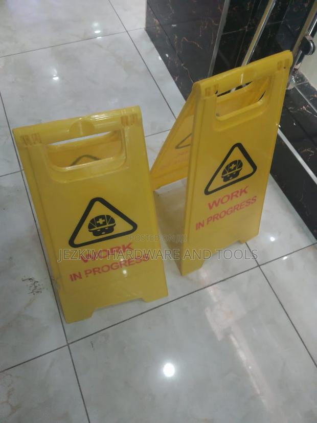 Work In Progress Sign - main view