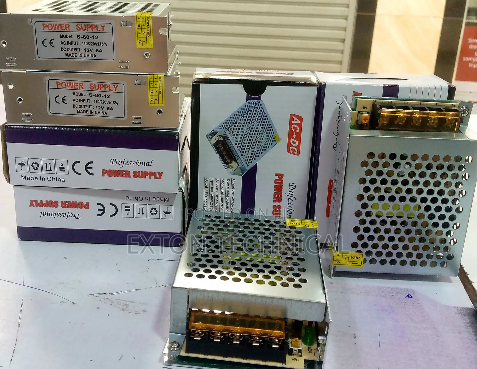 AC-DC 12V5A Mini Switching Power Supply 60watts