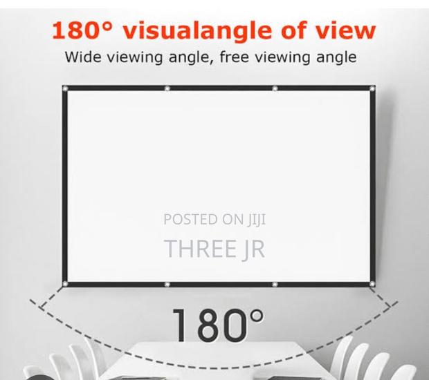 Nice Projection Screens White Matt Material. - thumbnail 2