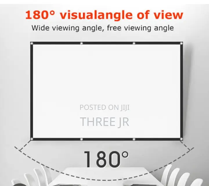 Nice Projection Screens White Matt Material.