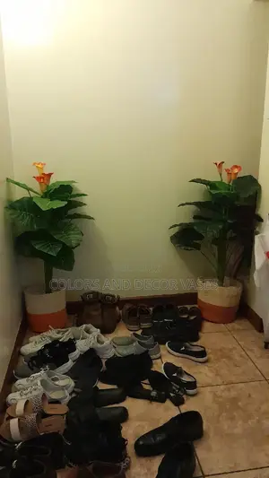 Orange Flowered Plant With Orange Basket