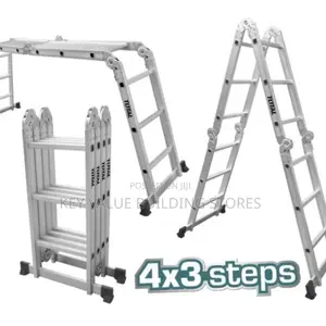 4×3 Steps Aluminum Ladder