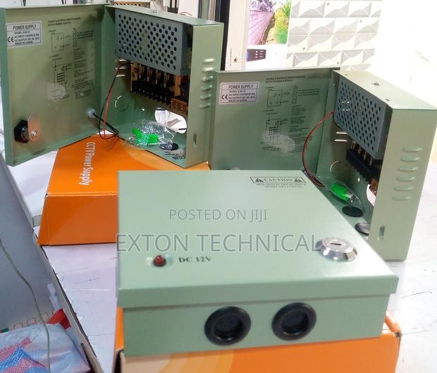Lockable 12v 5a Power Supply 60w for CCTV